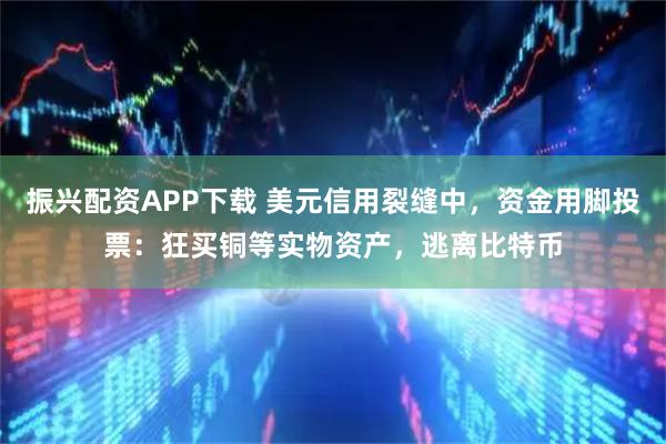 振兴配资APP下载 美元信用裂缝中，资金用脚投票：狂买铜等实物资产，逃离比特币